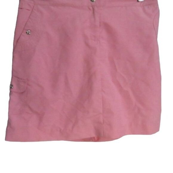 IZOD XFG X-Treme Function Golf Pro Series Women's 4 Golf Skirt Pink NWT - Picture 4 of 10